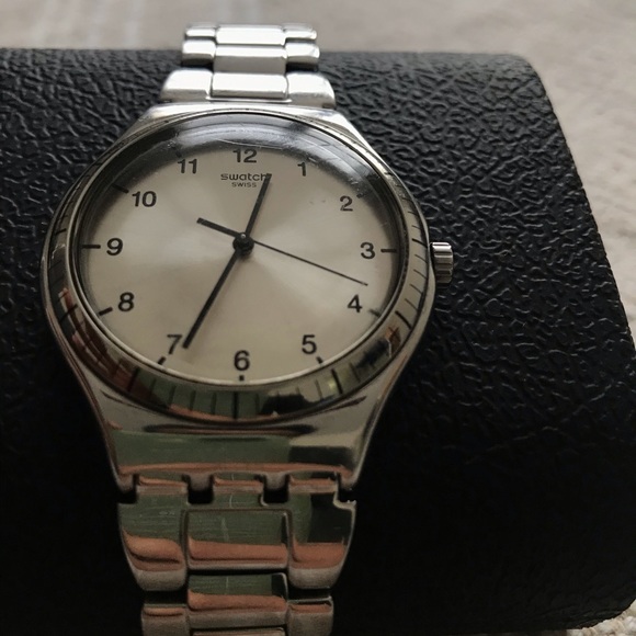 Swatch Men's watch silver color - Picture 2 of 5